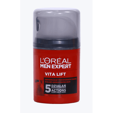 L'Oréal Paris -  L'ORÉAL PARIS MEN EXPERT Vita Lift 5 40+ krem nawilżający przeciw starzeniu 50ml
